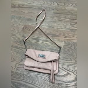 SOLD! Like new Nine West pale pink cross body